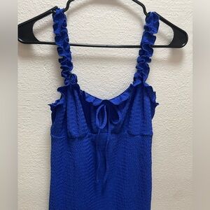 NWT SHEIN Vacay Beautiful blue summer dress
